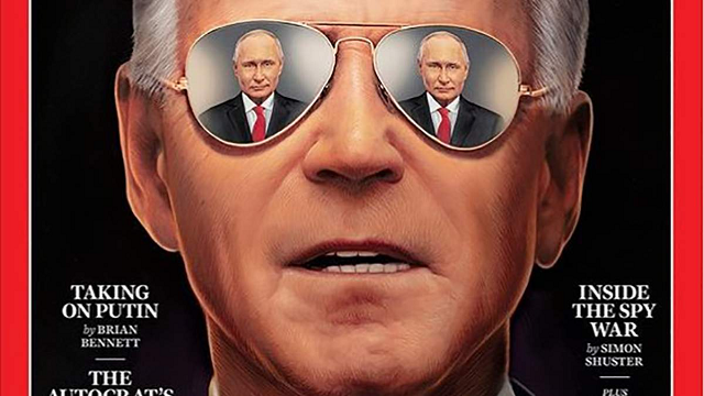 Один Байден и 2 Путина: президенты США и России украсили обложку TIME