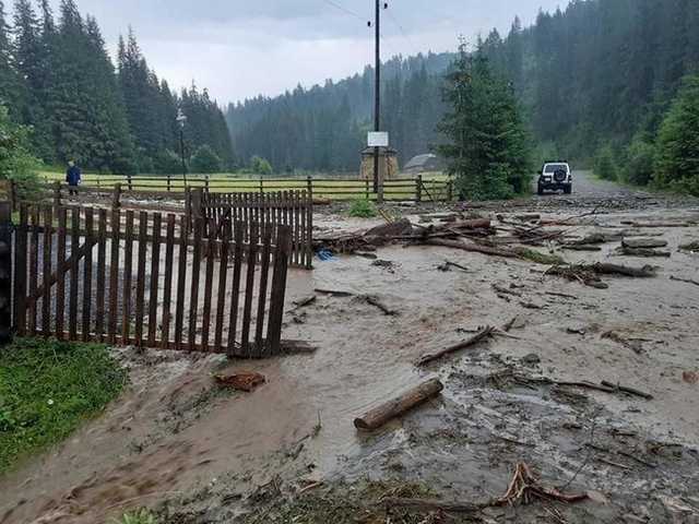 Два селевых потока сошли на Закарпатье