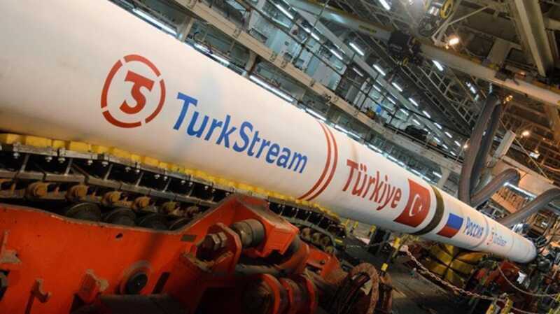 Поставки по «Турецкому потоку» увеличились на 16% на фоне отказа ЕС от российского газа