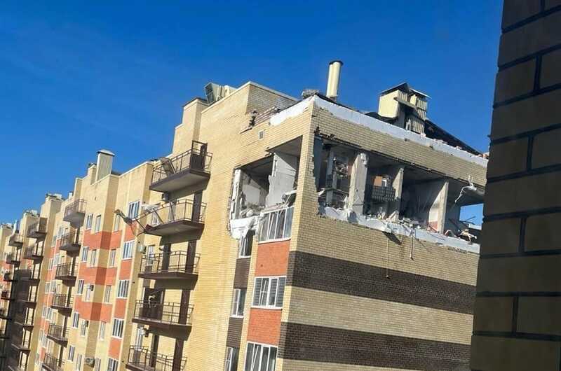 Появилось видео квартиры, разрушенной из-за взрыва в Ставрополе