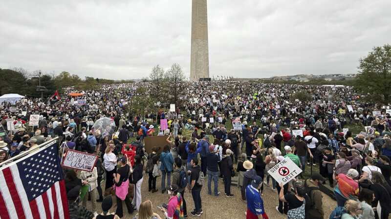 В Соединённых Штатах проходят массовые акции протеста против Трампа