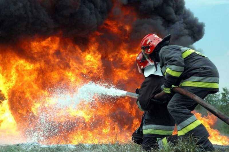 Движение по федеральной трассе Чита – Забайкальск приостановлено из-за мощного пожара
