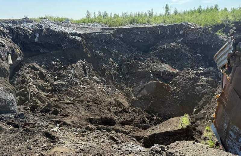 В Норильске на шахте произошло обрушение грунта, в результате которого под землю ушел человек