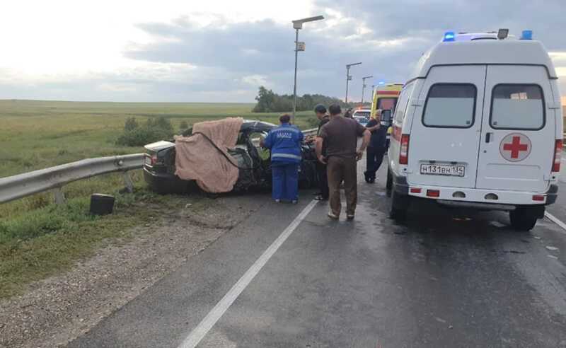 Под Волгоградом случилось массовое ДТП с участием фур, в результате которого погибли два ребёнка