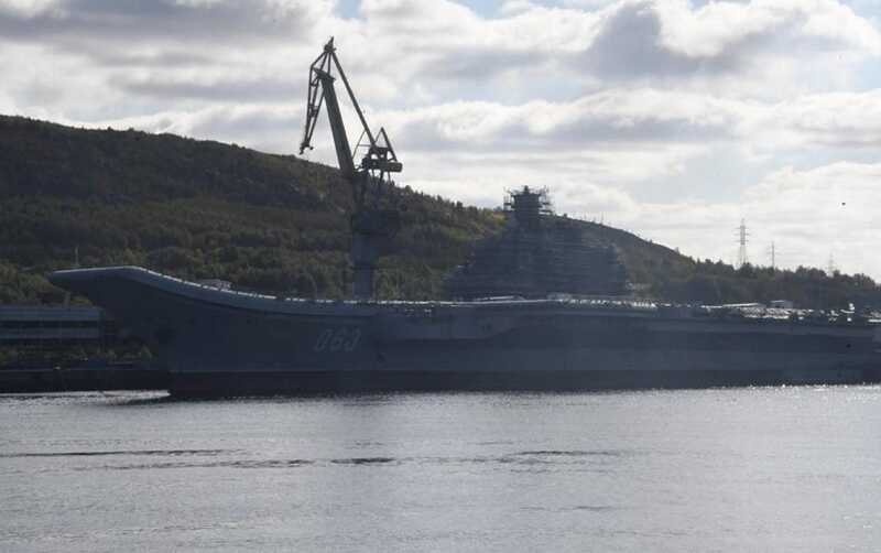 Россия может столкнуться с потерей единственного авианосца по причине технических неисправностей