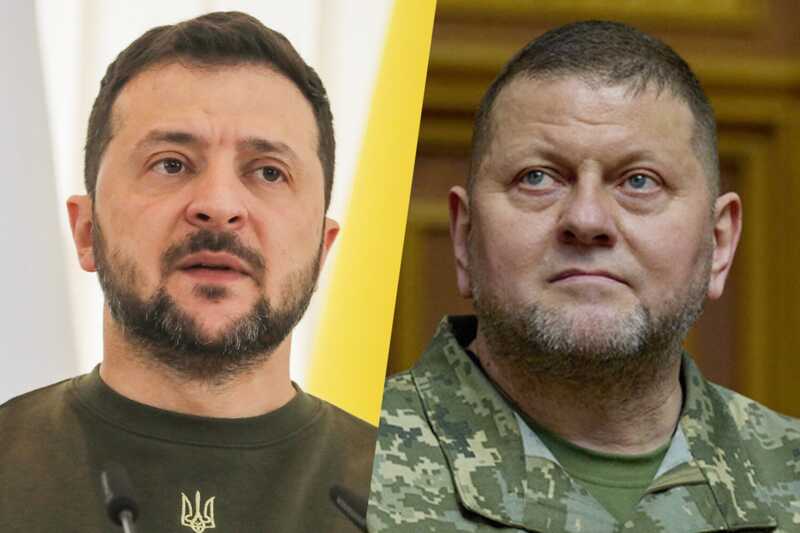 Журналист Херш предположил вероятность замены Зеленского на Залужного