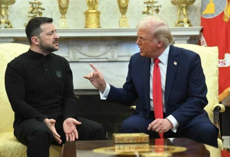 Разногласия Зеленского и Трампа подтолкнули Украину начать переговоры с Россией, — NYT