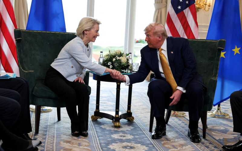 В Шотландии состоялись переговоры Дональда Трампа и главы Еврокомиссии Урсулы фон дер Ляйен