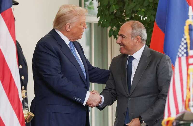 В Белый дом прибыли Трамп и Пашинян для обсуждений перед запланированными переговорами с Алиевым