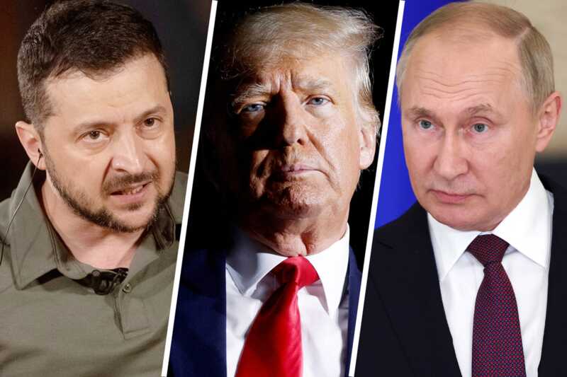 Трамп решил не звать Зеленского на переговоры с Путиным, которые состоятся на Аляске