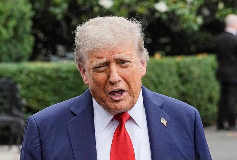Президент Соединенных Штатов Трамп отправился на переговоры с Россией на Аляске