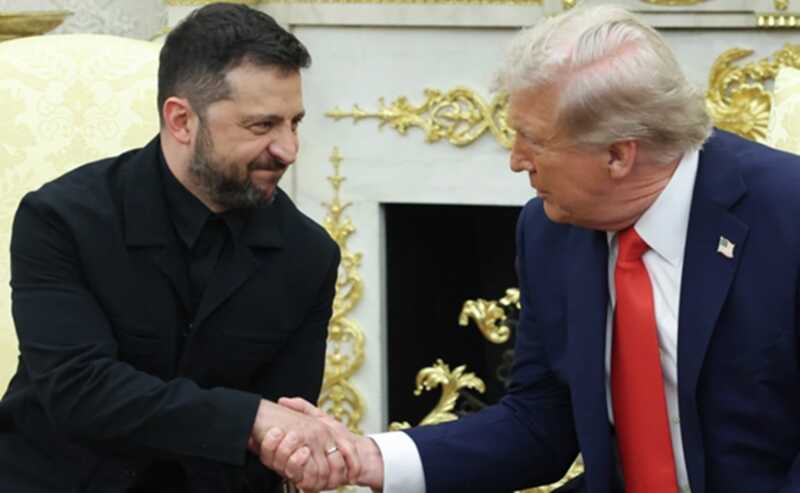 Встреча Зеленского и Трампа в Белом доме завершилась