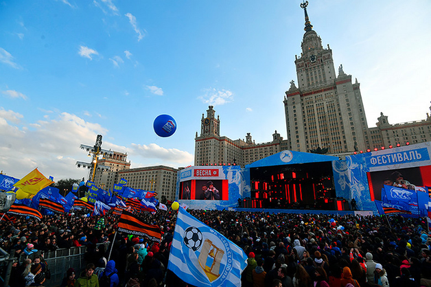 Объявленного в розыск мужчину задержали благодаря камерам в фан-зоне на Воробьевых