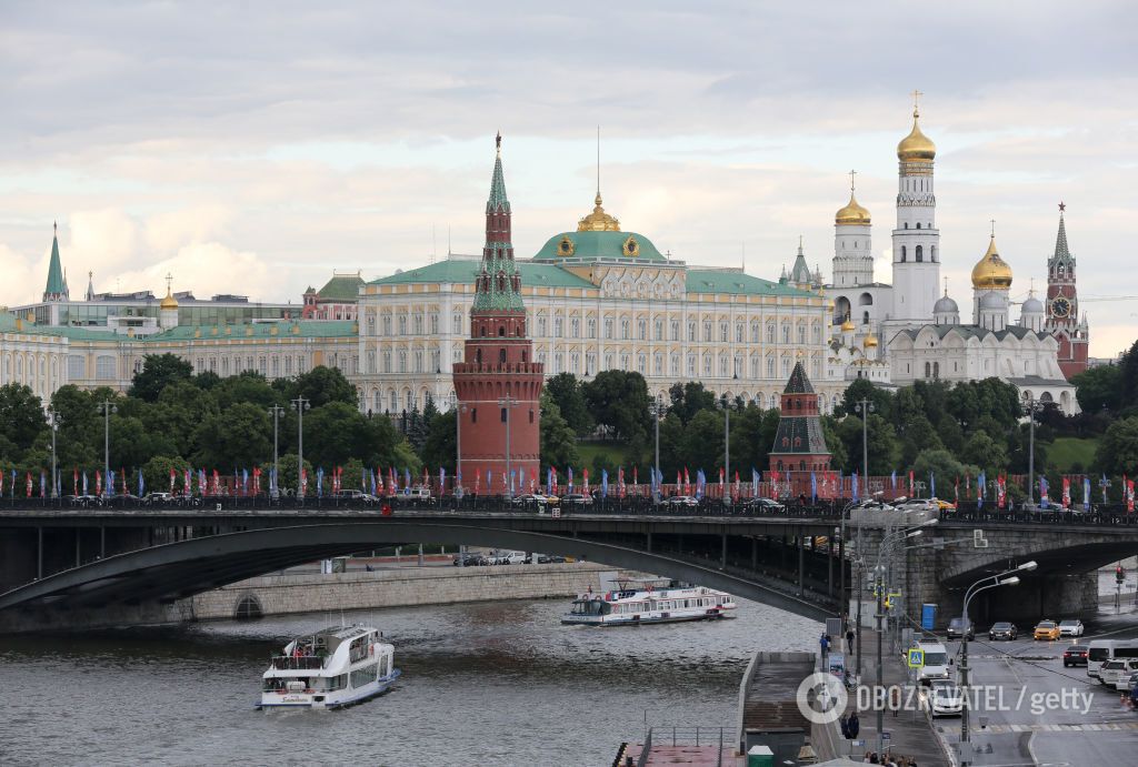 Центр Москвы, где находится главная резиденция Владимира Путина - Кремль quziehidruiddzglv