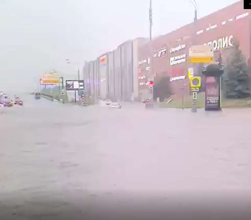 Москву затопило