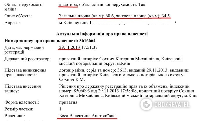 Мать судьи стала собственницей жилья через год после экс-невестки