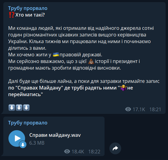 "Не трогать Приватбанк и НБУ": в сеть слили записи подслушанных разговоров главы ГБР Трубы quziehidruiddzglv