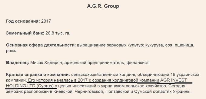 Мисак Хидирян: как агент ФСБ обналичивает деньги из «ДНР» и скупает тысячи гектаров земли в Украине через свой агрохолдинг